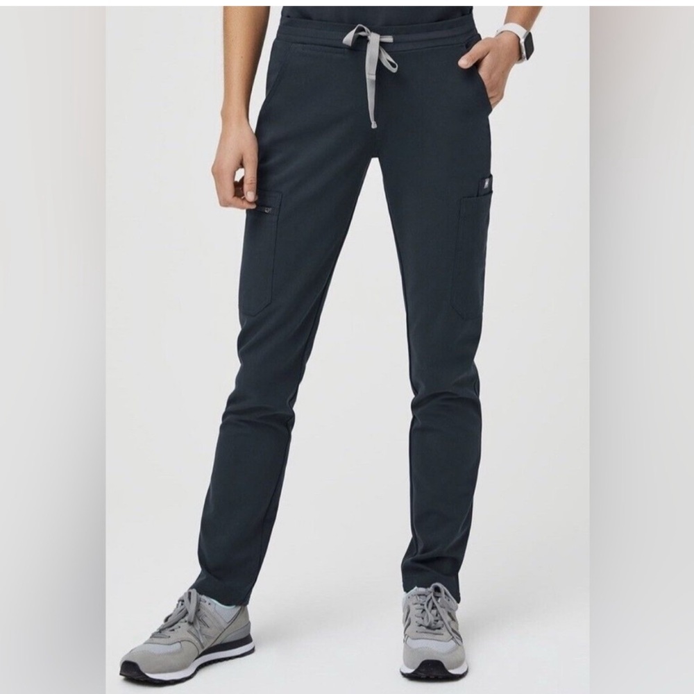 FIGS yola scrub pant DARK HARBOR
